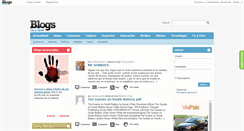 Desktop Screenshot of blogsdelagente.com