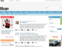 Tablet Screenshot of blogsdelagente.com